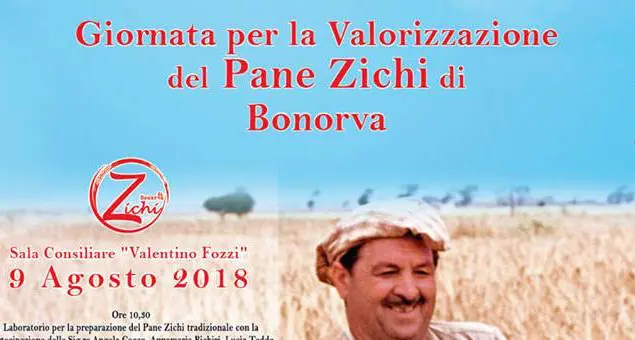 Il 9 agosto la “Giornata per la Valorizzazione del Pane Zichi di Bonorva”