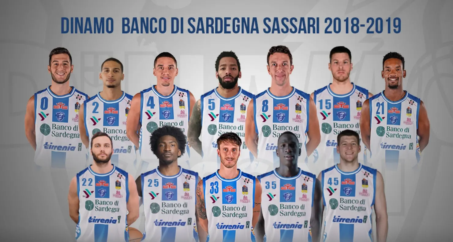 Dinamo Banco di Sardegna: scelti i numeri di maglia