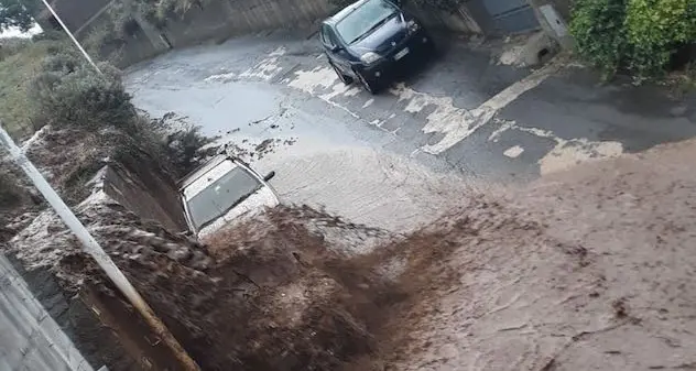 Maltempo in Sardegna. Fiume di fango a Bono