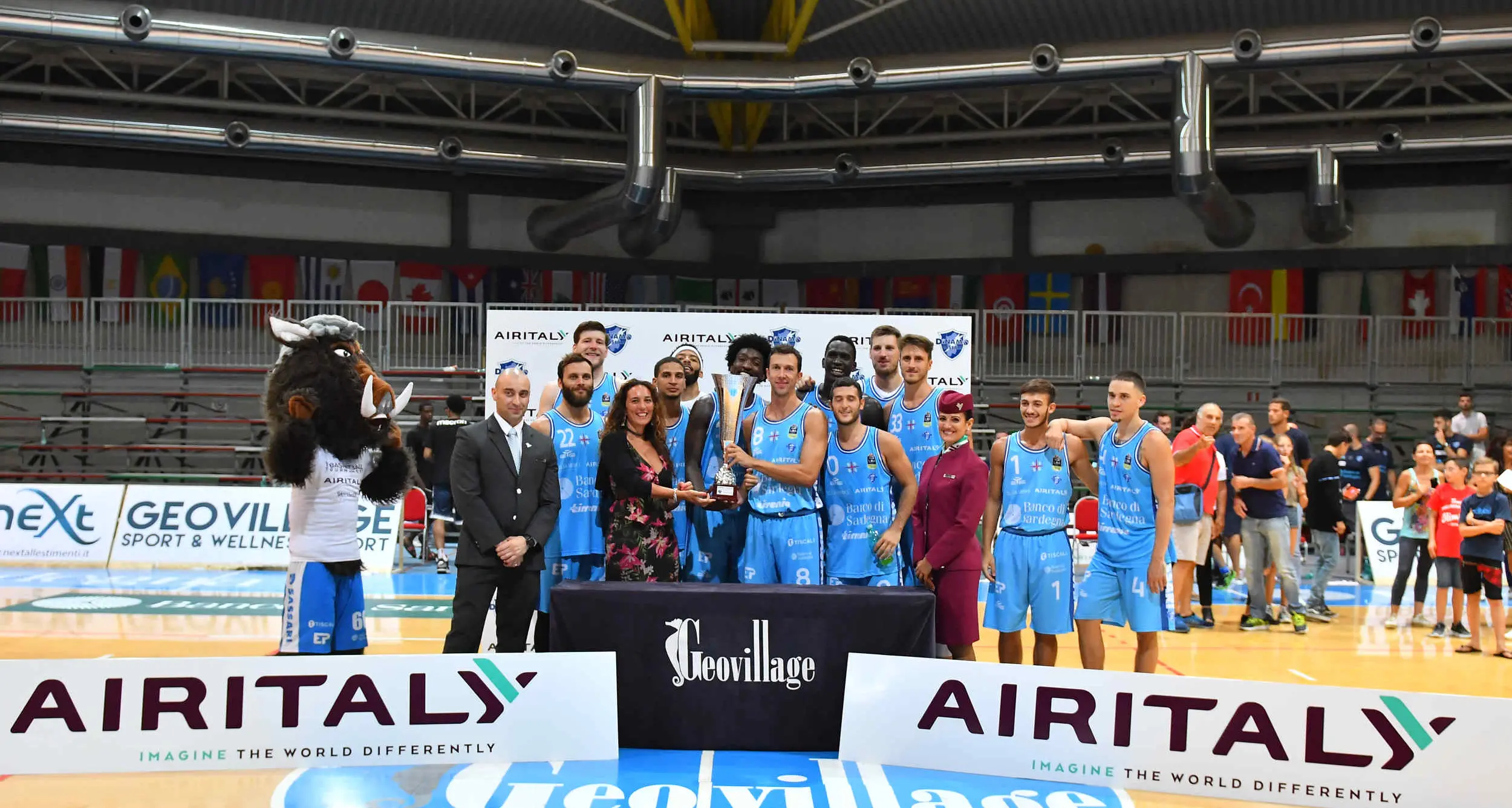 Alla Dinamo il primo trofeo Air Italy
