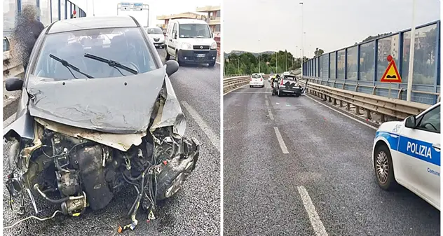 Schianto sul guardrail, morta la donna ricoverata al Brotzu