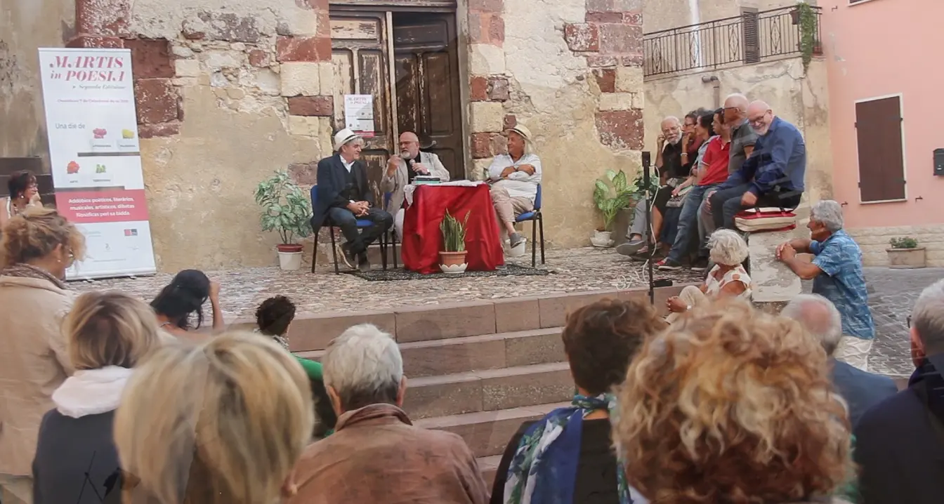 Seconda edizione di “Martis in poesia”: applausi per Gesuino Nemus