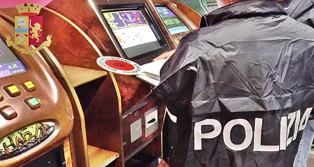 Video poker truccati, maxi multa da parte della Polizia di Stato