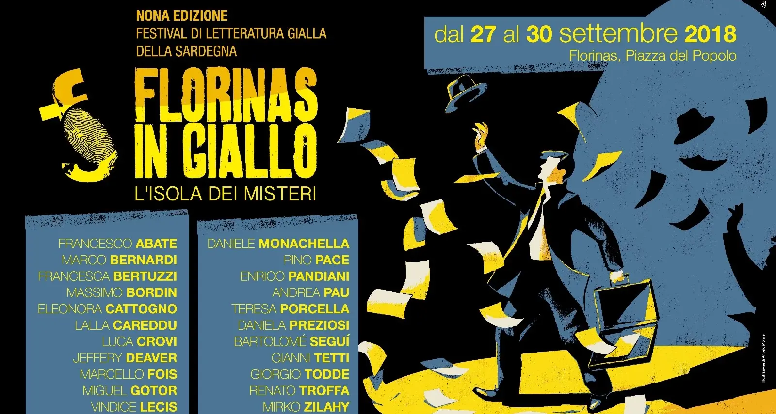 Al via la seconda parte di “Florinas in giallo. L’isola dei Misteri”