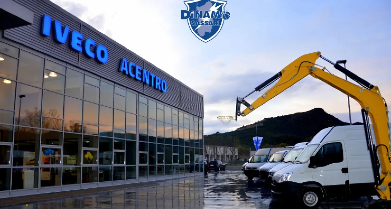 Iveco Acentro nuovo Silver sponsor della Dinamo