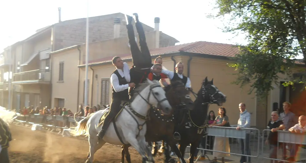 Sabato 22 settembre le pariglie acrobatiche a Giave