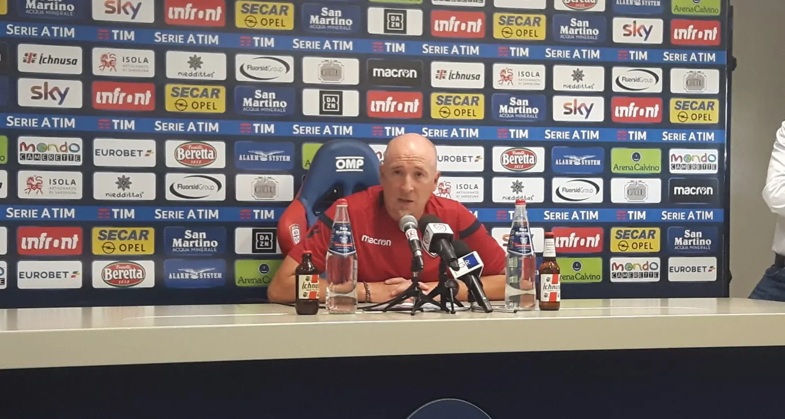 Cagliari-Sampdoria, Maran: “Affrontiamo una squadra collaudata. Pavoletti? Buone chance”