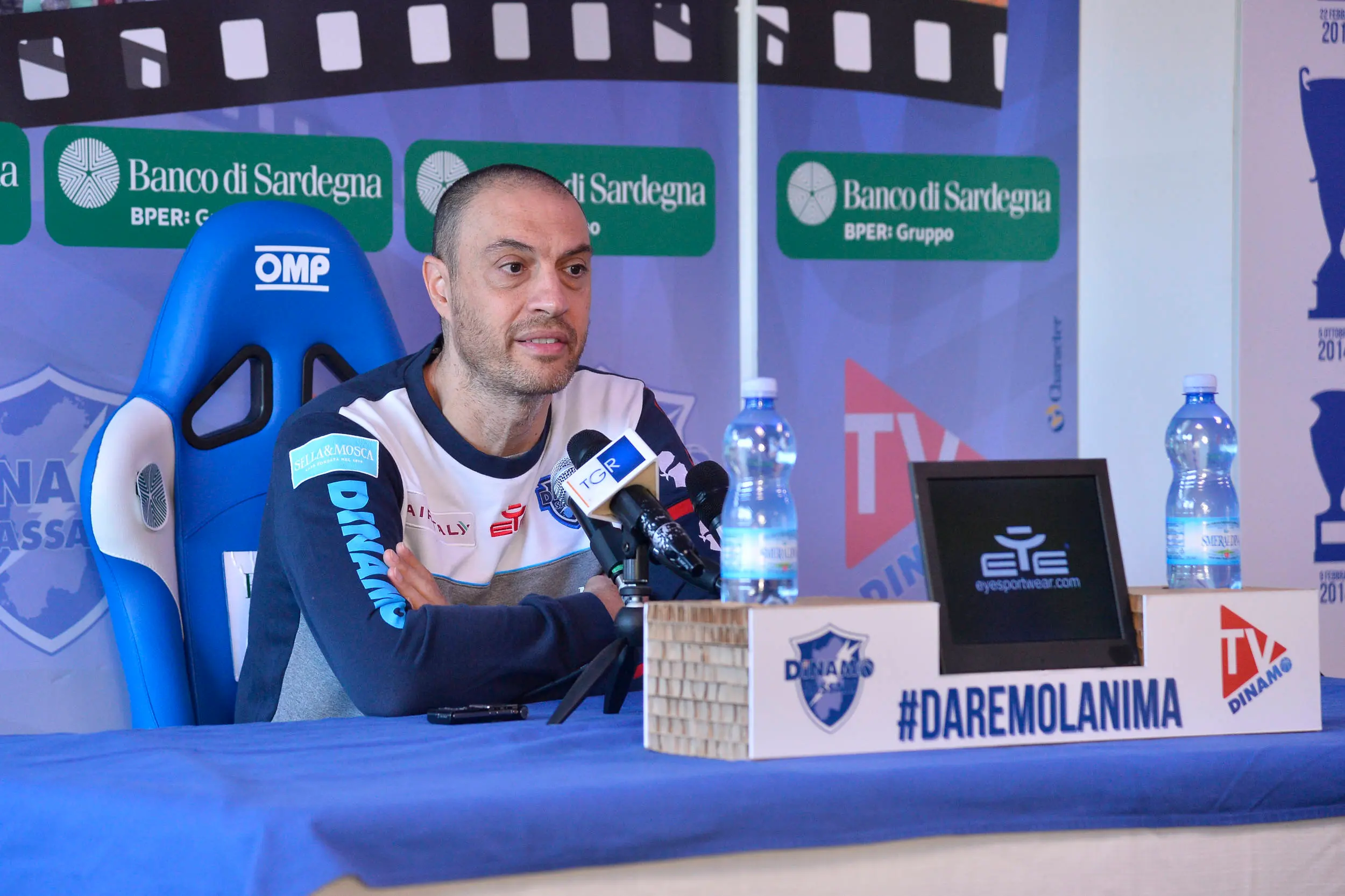 Conferenza Stampa Vincenzo Esposito Banco di Sardegna Dinamo Sassari\\rSassari, 02/10/2018\\rFoto L.Canu / Ciamillo-Castoria