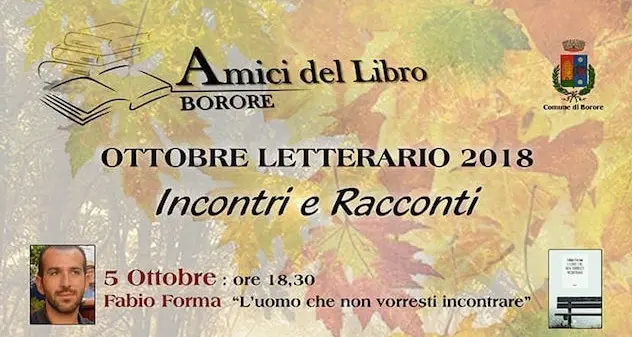 Ottobre letterario, incontri e racconti: il programma