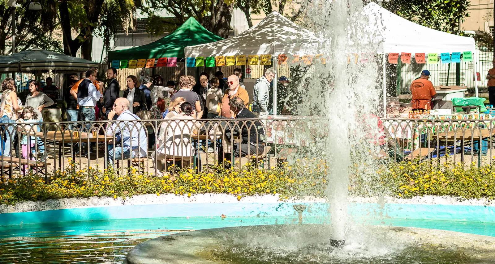 I giardini pubblici si animano con l’Oktoberfest