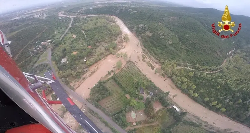 Maltempo in Sardegna. Situazione di pre-allerta nella diga di Cixerri