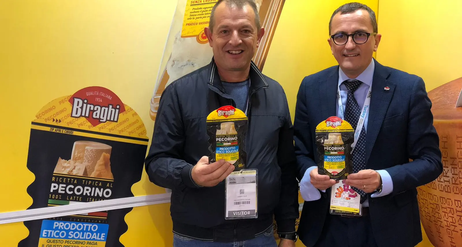 Il Pecorino etico solidale protagonista al Sial di Parigi