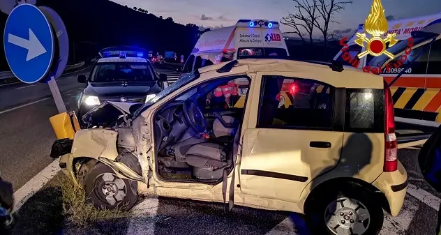 Incidenti stradali a Bonorva e Birori: un ferito grave