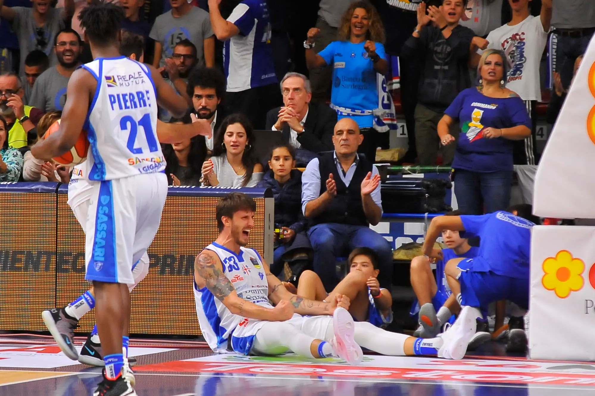 Achille Polonara\\rBanco di Sardegna Dinamo Sassari - FIAT Torino\\rLegaBasket Serie A LBA Poste Mobile 2018/2019\\rSassari 28/10/2018\\rFoto Ciamillo-Castoria