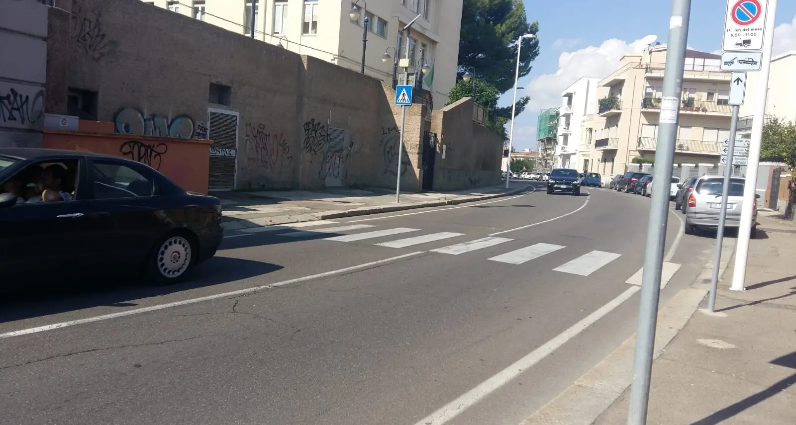 Incubo e pericoli in Viale Ciusa. Sorgia:\"Chiediamo l'intervento del Sindaco\"