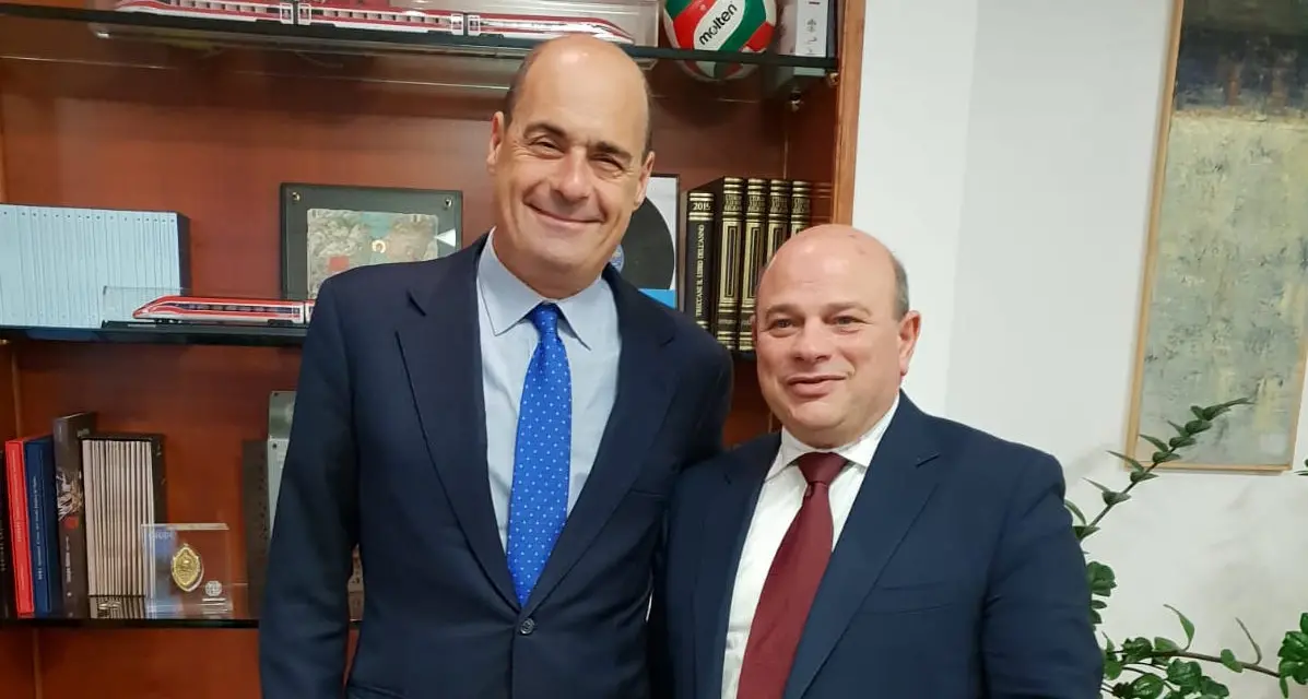 Rilancio del Partito Democratico: Nicola Sanna incontra Nicola Zingaretti