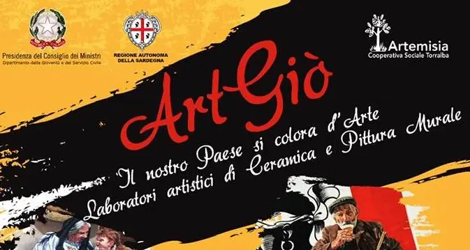 ArtGiò: il paese si colora d’arte grazie alla Cooperativa Artemisia