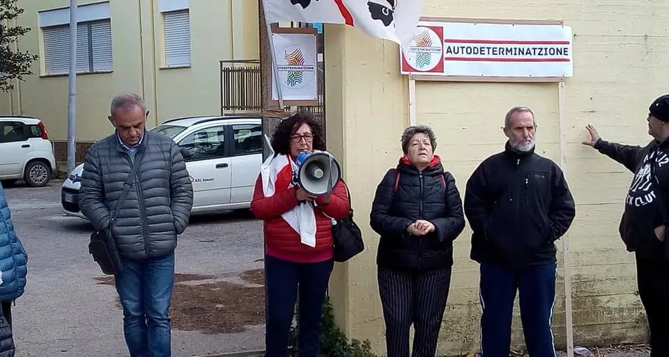 Ospedale di Thiesi: ieri il sit-in di AutodetermiNatzione