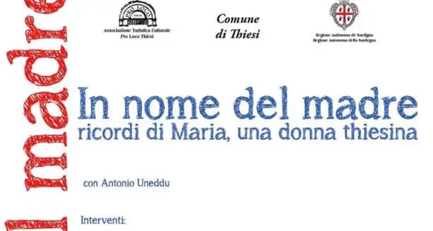 “In nome del madre”: venerdì 23 novembre la presentazione del libro di Antonio Uneddu