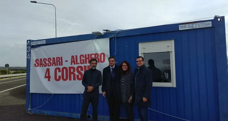 Presidio strada quattro corsie Sassari – Alghero. Anche Ganau firma per il referendum