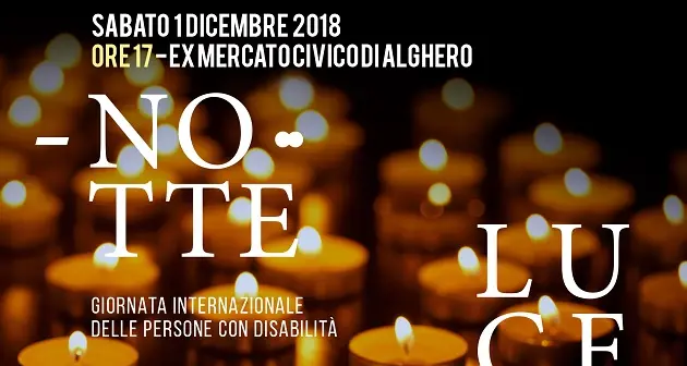 “Notte di Luce” per celebrare la giornata internazionale delle disabilità