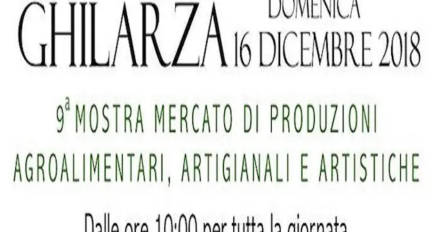 Ghilarza, Arti e sapori 2018: online i moduli di partecipazione per gli espositori