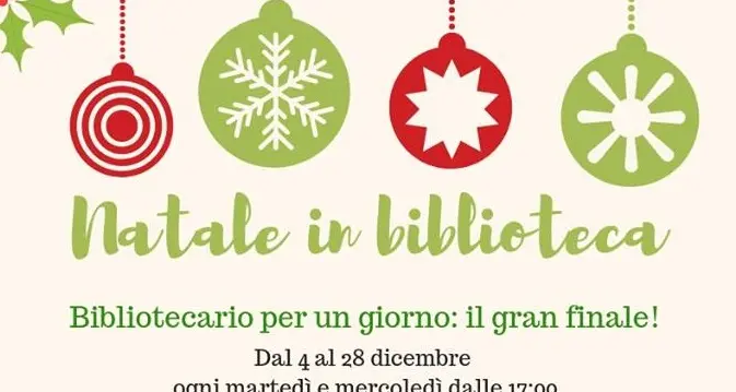 “Natale in biblioteca” a Romana