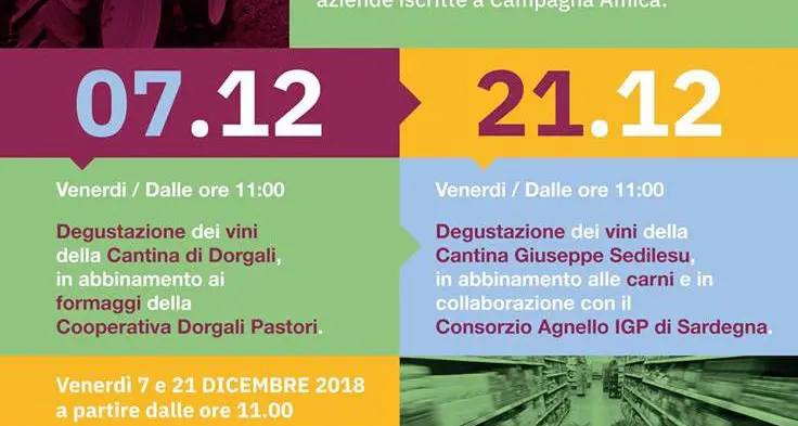 La colazione del pastore a Nuoro grazie ai prodotti di Campagna Amica