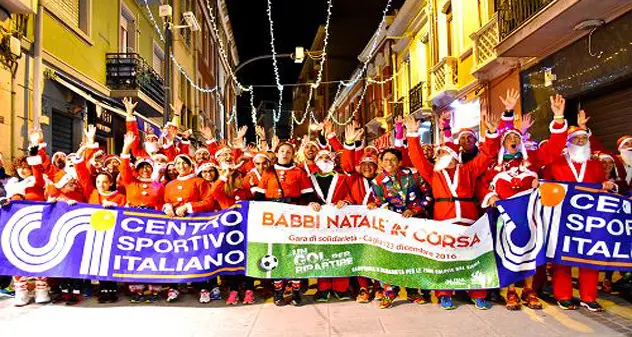 Babbi Natale in Corsa, anche quest’anno va in scena la solidarietà