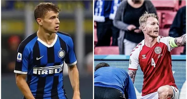 Barella elogia Kjaer: \"Oltre i colori, complimenti Simon\"