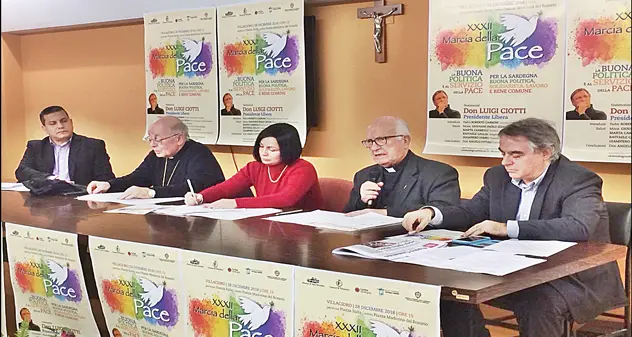 Marcia della Pace: “La buona politica per la Sardegna, solidarietà, lavoro e bene comune”