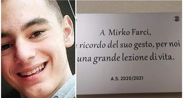 Tortolì. Il commovente omaggio a Mirko: diploma e pergamena consegnata alla zia e al fratello
