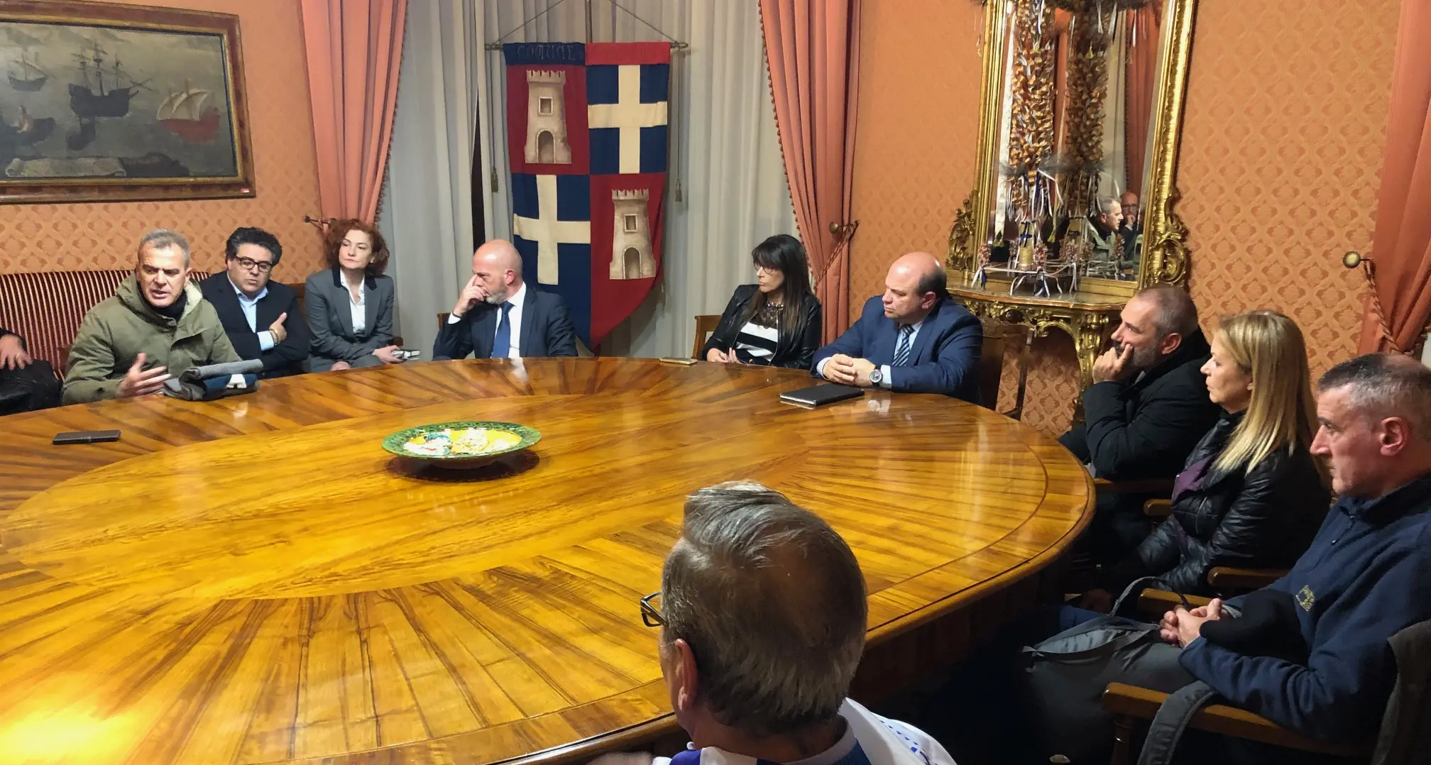 Secur: una delegazione di dipendenti ricevuta a Palazzo Ducale