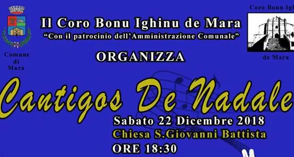 Sabato 22 dicembre “Cantigos de Nadale”
