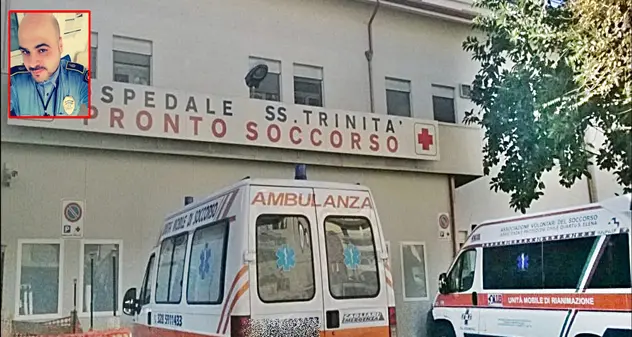 Rissa con coltello, guardia giurata disarma un aggressore ubriaco