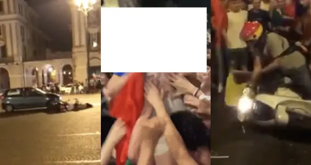 Festeggiamenti per l'Italia: follia nelle piazze. Incidenti, aggressioni e danneggiamenti