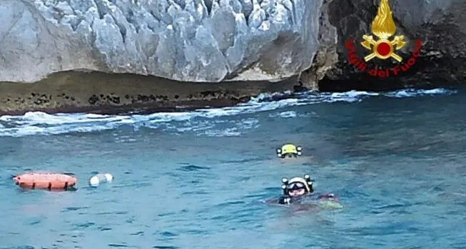 Trovato il corpo del sub disperso a Cala Luna