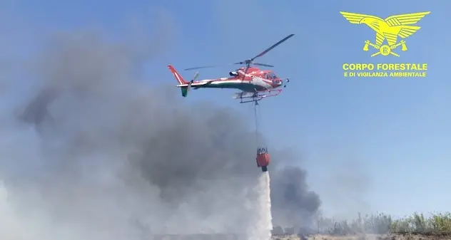 Allerta incendi in Sardegna: pericolosità alta a Cagliari prevista per domani, lunedì 16 giugno