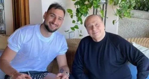 Incontro tra Donnarumma e Berlusconi. “E’ sempre un onore e privilegio”