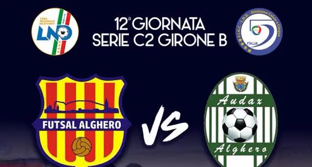 Futsal Alghero-Audax Algherese C5: al Pala Corbia il primo storico derby