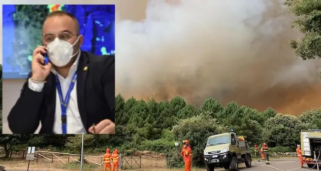 Incendi nell’ Oristanese: prima stima è di 10mila ettari in fumo