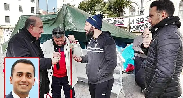 Di Maio a Porto Torres e Sassari, solidarietà ai vigilantes della Secur