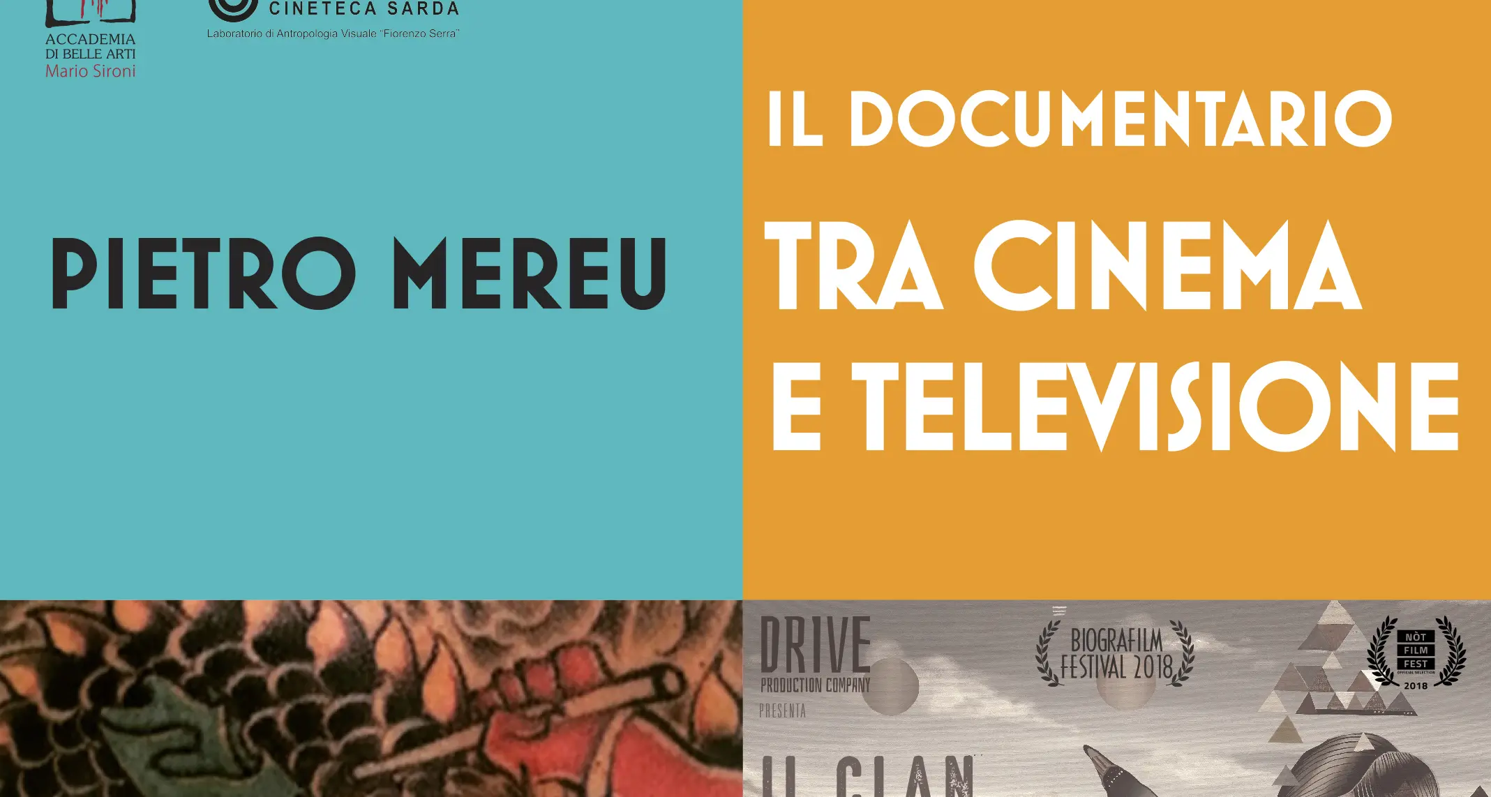 \"Tra cinema e televisione”: giovedì 17 gennaio Pietro Mereu all'Accademia Sironi di Sassari