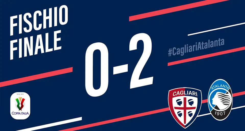 Coppa Italia, Cagliari-Atalanta 0-2, Zapata e Pasalic eliminano i rossoblù