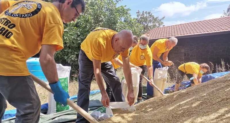 A Cuglieri cittadini e volontari fianco a fianco per vincere la paura
