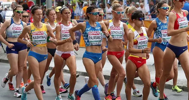 Antonella Palmisano d'oro nei 20 km di marcia