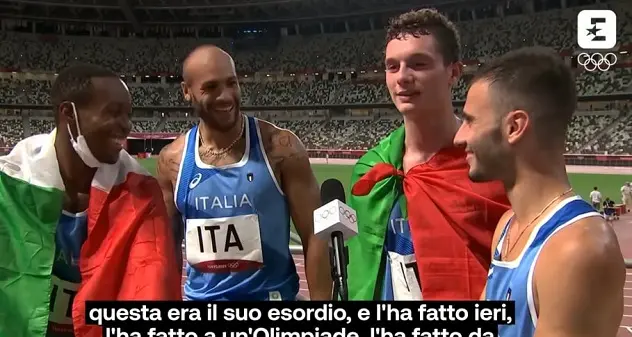 Tortu elogia Patta: \"Era il suo esordio. A un'Olimpiade da protagonista, grandioso\"