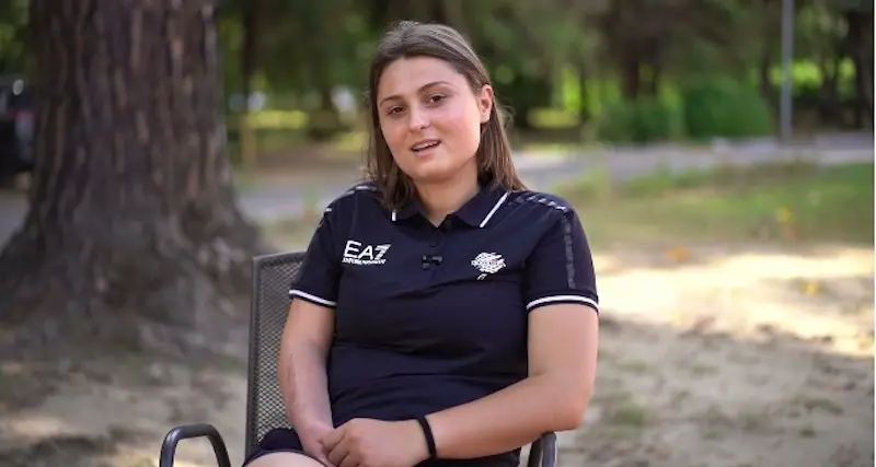 L'atleta di San Teodoro nella nazionale di sitting volley