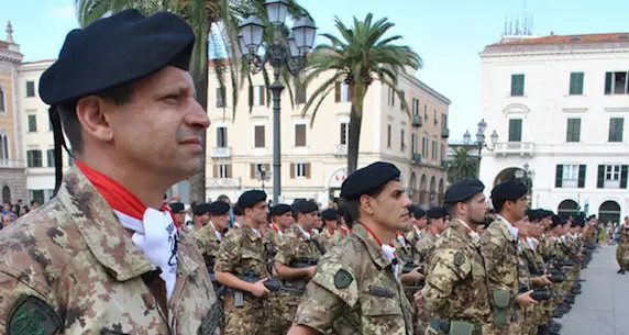 La Banda della Brigata Sassari in concerto per la Casa Santi Angeli