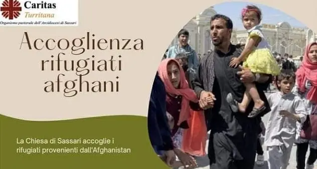 La Caritas di Sassari pronta ad accogliere 26 rifugiati afghani